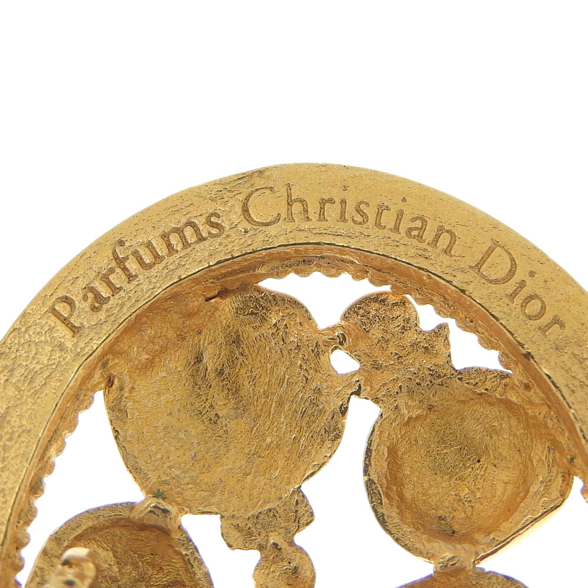 Dior Christian Dior Dior Perfume Bottle Brooch with Motif, Vintage Gold Plated, Made in France, Approx. 17.4g, for Women Size ONE SIZE - 5 Thumbnail