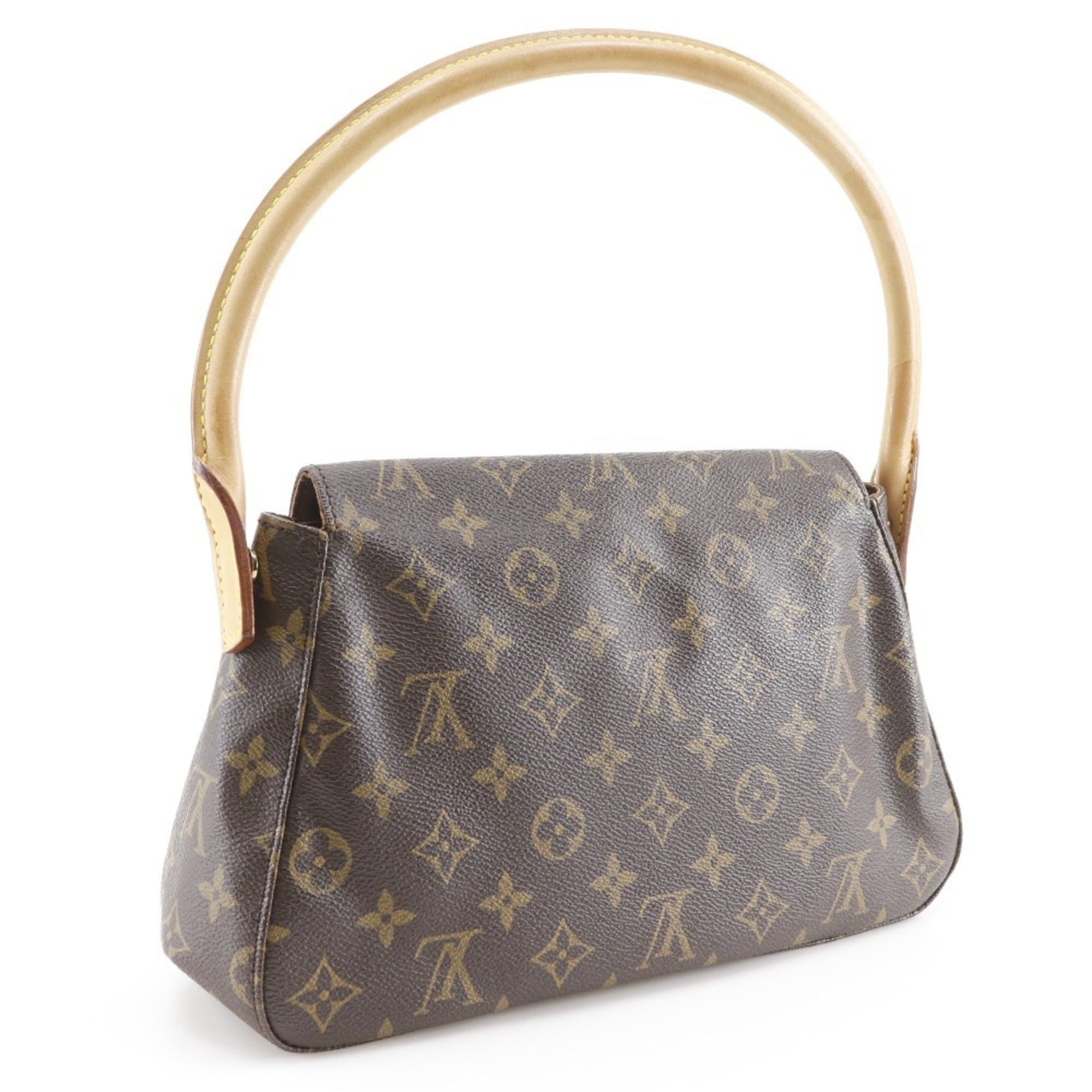Louis Vuitton Louis Vuitton Mini Looping Shoulder Bag M51147 Monogram Canvas 2002 Brown MI1002 A5 Magnetic Type Women's Size ONE SIZE - 3 Thumbnail