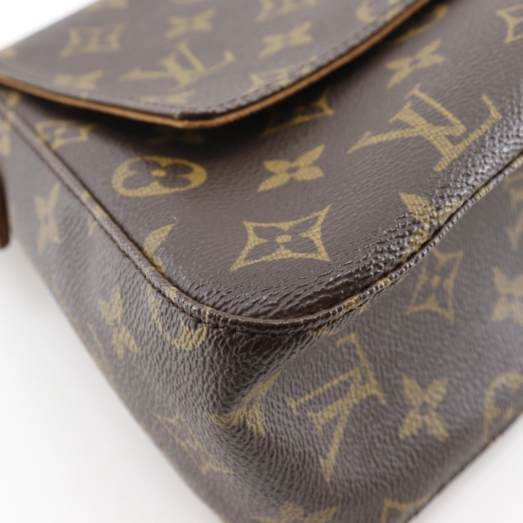Louis Vuitton Louis Vuitton Mini Looping Shoulder Bag M51147 Monogram Canvas 2002 Brown MI1002 A5 Magnetic Type Women's Size ONE SIZE - 4 Thumbnail