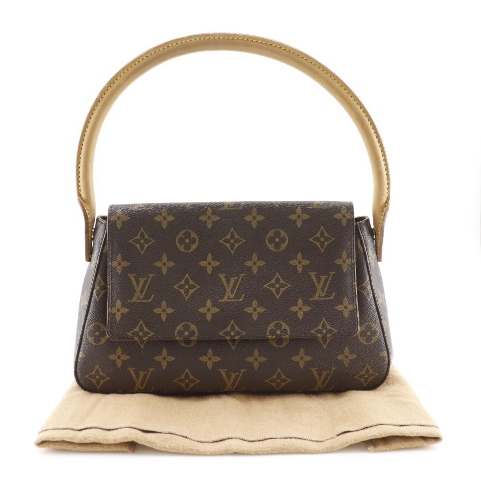 Louis Vuitton Louis Vuitton Mini Looping Shoulder Bag M51147 Monogram Canvas 2002 Brown MI1002 A5 Magnetic Type Women's Size ONE SIZE - 16 Thumbnail
