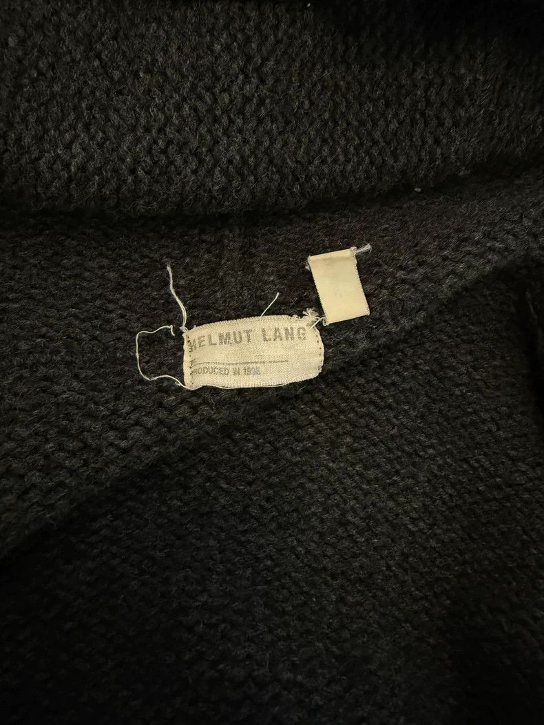 Helmut Lang Helmut Lang 98AW Wool Zip Hoodie Size US S / EU 44-46 / 1 - 3 Thumbnail