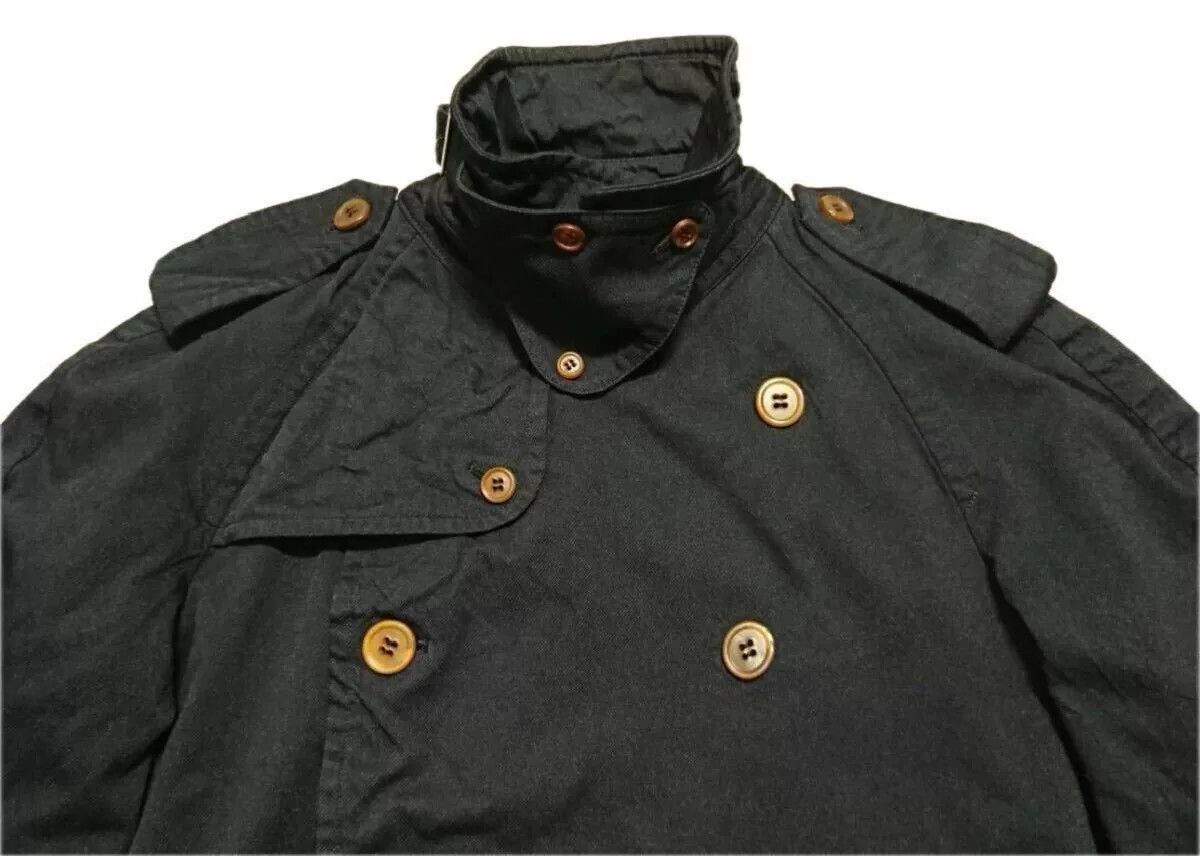 Comme des Garcons Comme des Garcons Black Trench Coat Size US M / EU 48-50 / 2 - 5 Thumbnail