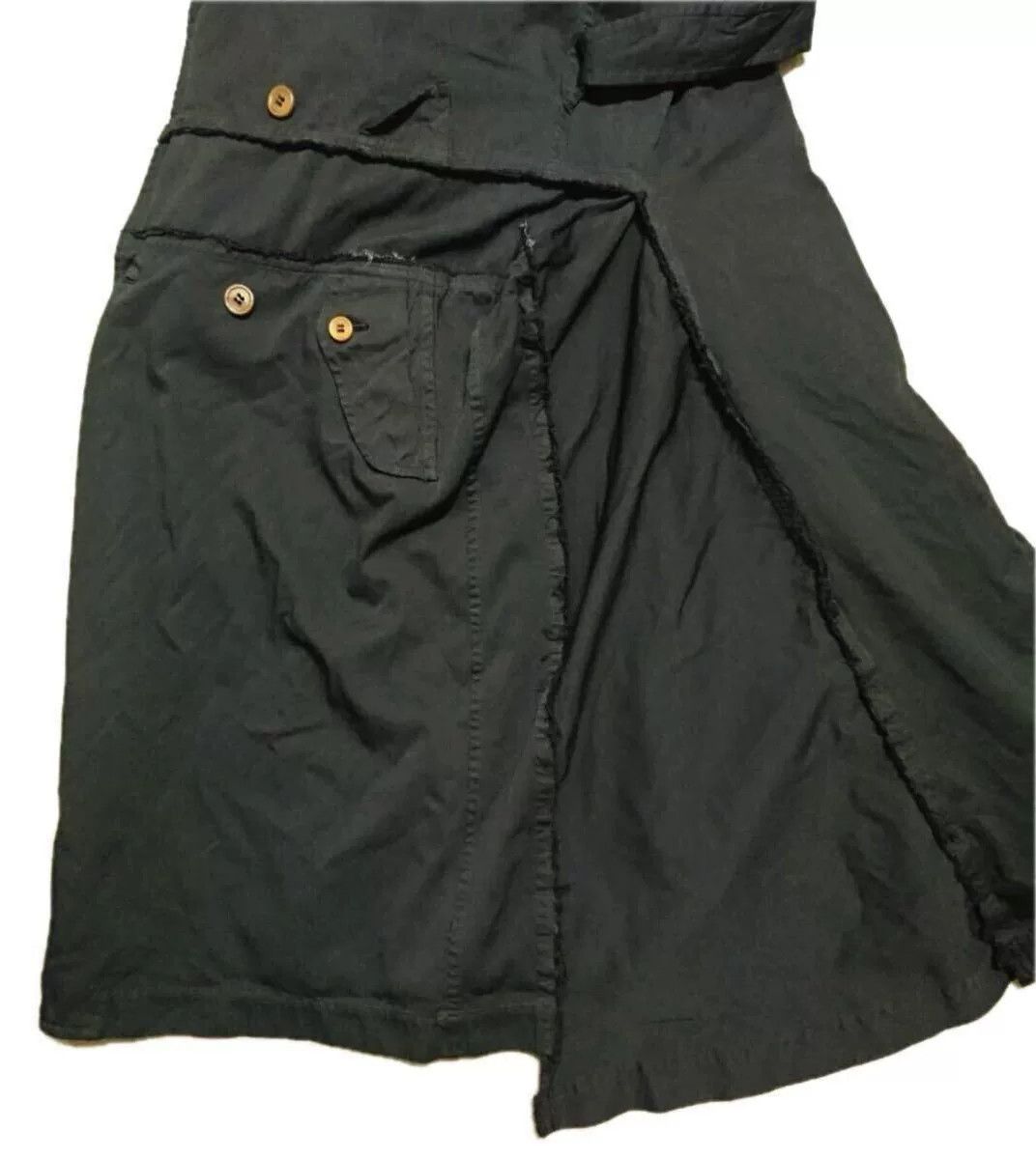 Comme des Garcons Comme des Garcons Black Trench Coat Size US M / EU 48-50 / 2 - 6 Thumbnail