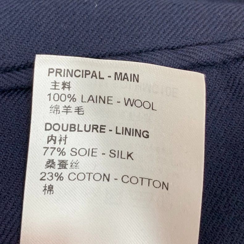 Louis Vuitton Louis Vuitton Blue Wool Logo Embroidered Coat Size US M / EU 48-50 / 2 - 8 Thumbnail