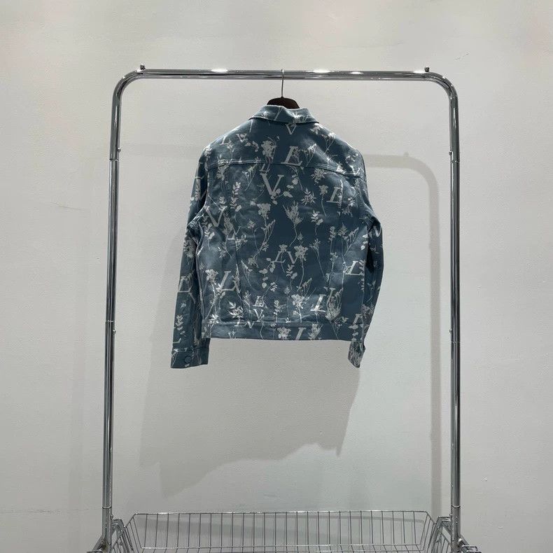 Louis Vuitton Louis Vuitton Plant Denim Jacket Size US M / EU 48-50 / 2 - 2 Thumbnail