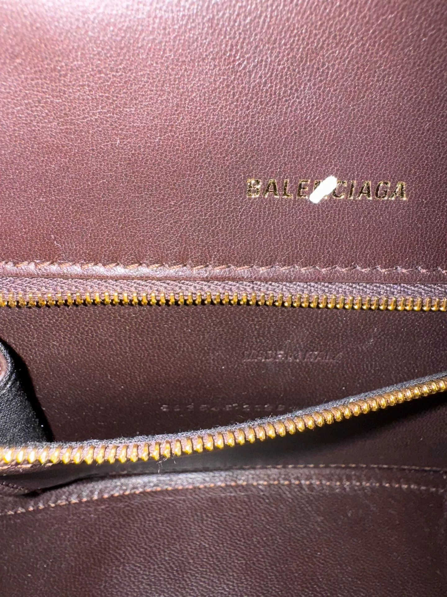 Balenciaga Balenciaga Hourglass Small Leather Handbag Size ONE SIZE - 6 Thumbnail