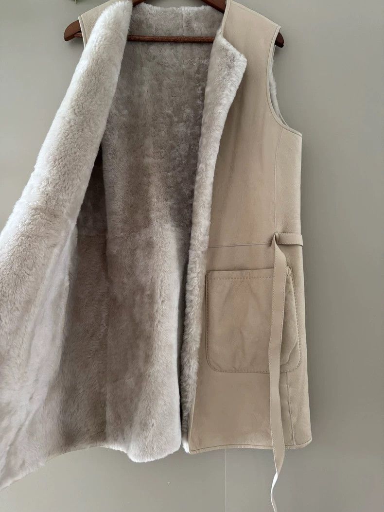 Loro Piana Loro Piana Reversible Shearling Vest Size US M / EU 48-50 / 2 - 4 Thumbnail