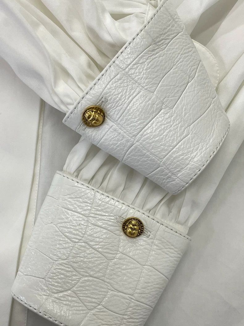 Chanel Chanel Egypt Series White Shirt Size US M / EU 48-50 / 2 - 2 Thumbnail