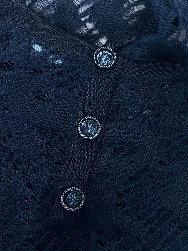 Chanel Chanel 22P Black Lace Sleeveless Dress Size US M / EU 48-50 / 2 - 3 Thumbnail
