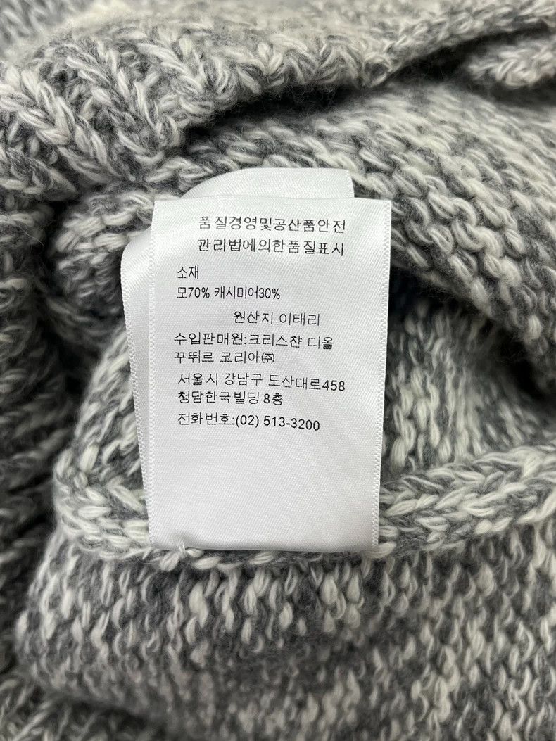 Dior Dior Gray Collar Knit Cardigan Size US M / EU 48-50 / 2 - 6 Thumbnail