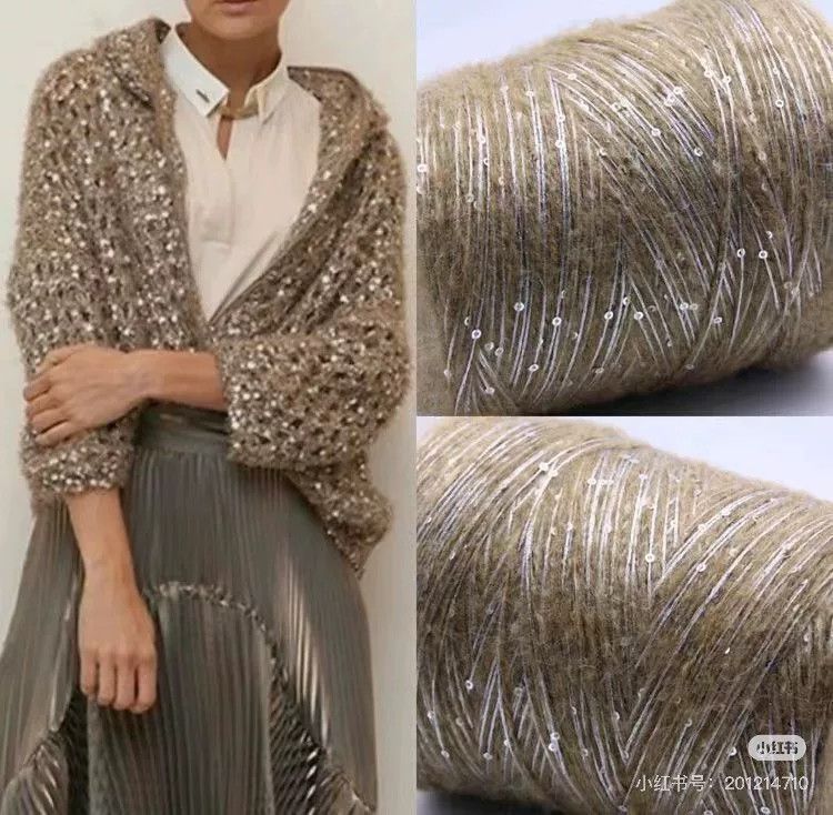 Brunello Cucinelli Brunello Cucinelli Sequin Cardigan Coat Size US L / EU 52-54 / 3 - 4 Thumbnail