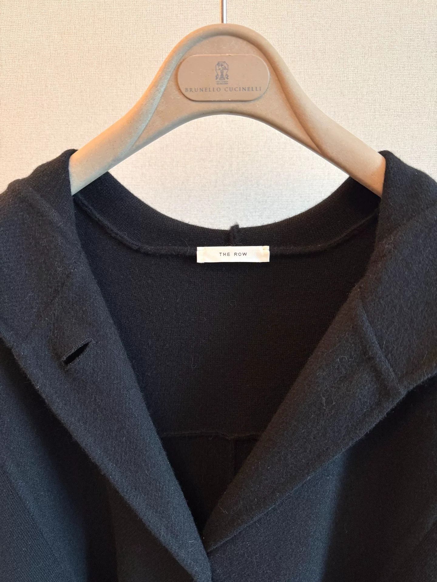 The Row The Row Black Hooded Cashmere Coat Size US M / EU 48-50 / 2 - 4 Thumbnail