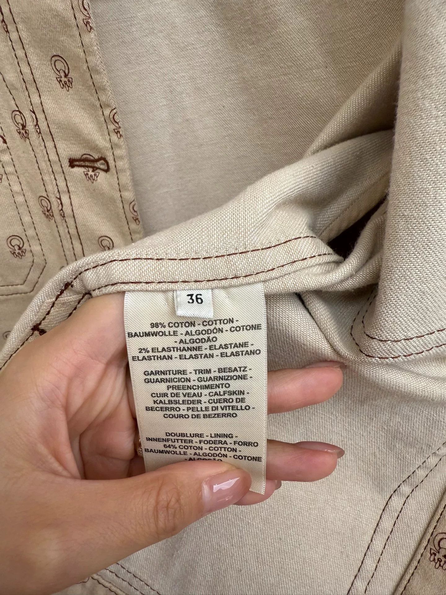 Hermes Hermes Denim Jacket Size 36 Size US S / EU 44-46 / 1 - 5 Thumbnail