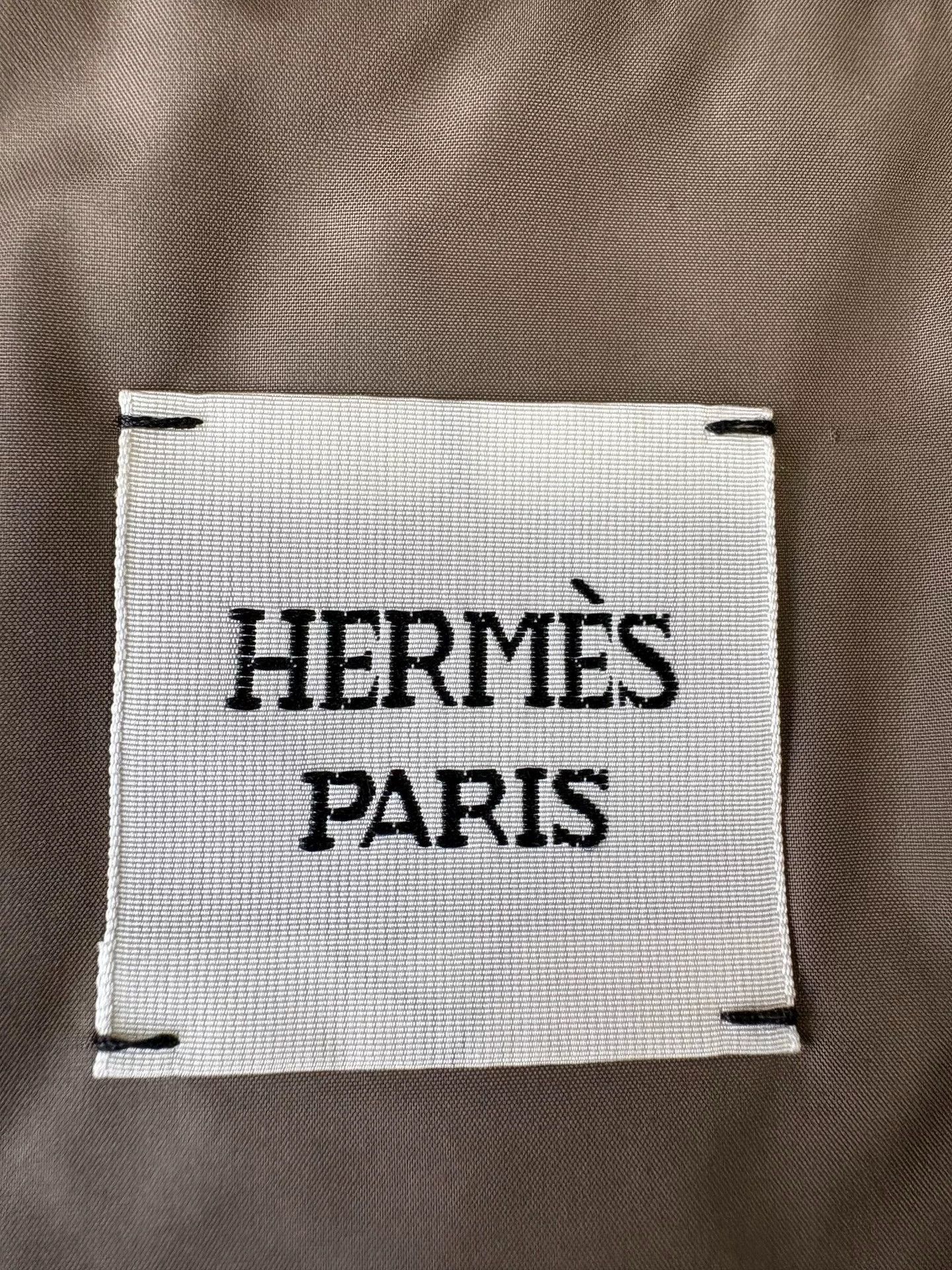 Hermes Hermes Quilted Sleeveless Vest Gray Size US S / EU 44-46 / 1 - 5 Thumbnail
