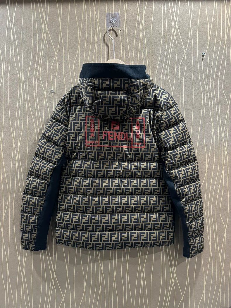 Fendi Fendi Monogram Down Jacket Size US M / EU 48-50 / 2 - 2 Thumbnail