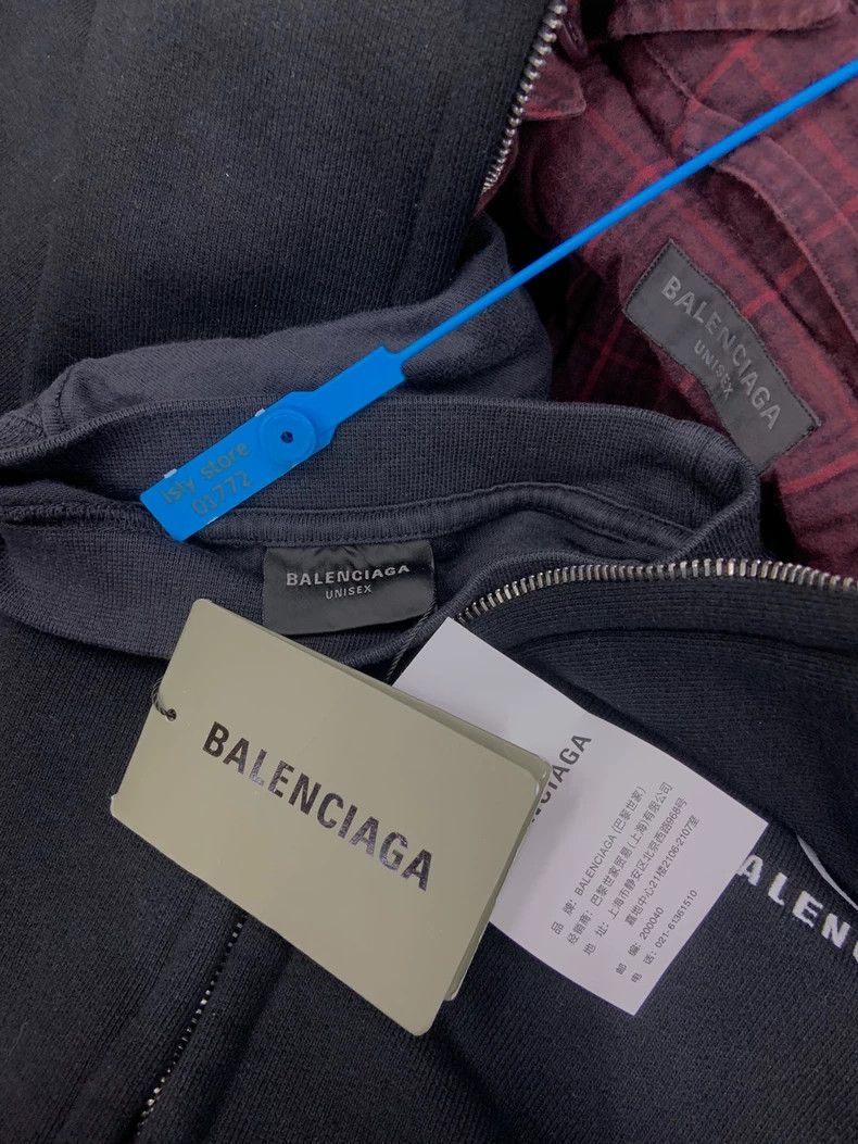 Balenciaga Balenciaga Logo Print Hooded Jacket Size US M / EU 48-50 / 2 - 5 Thumbnail