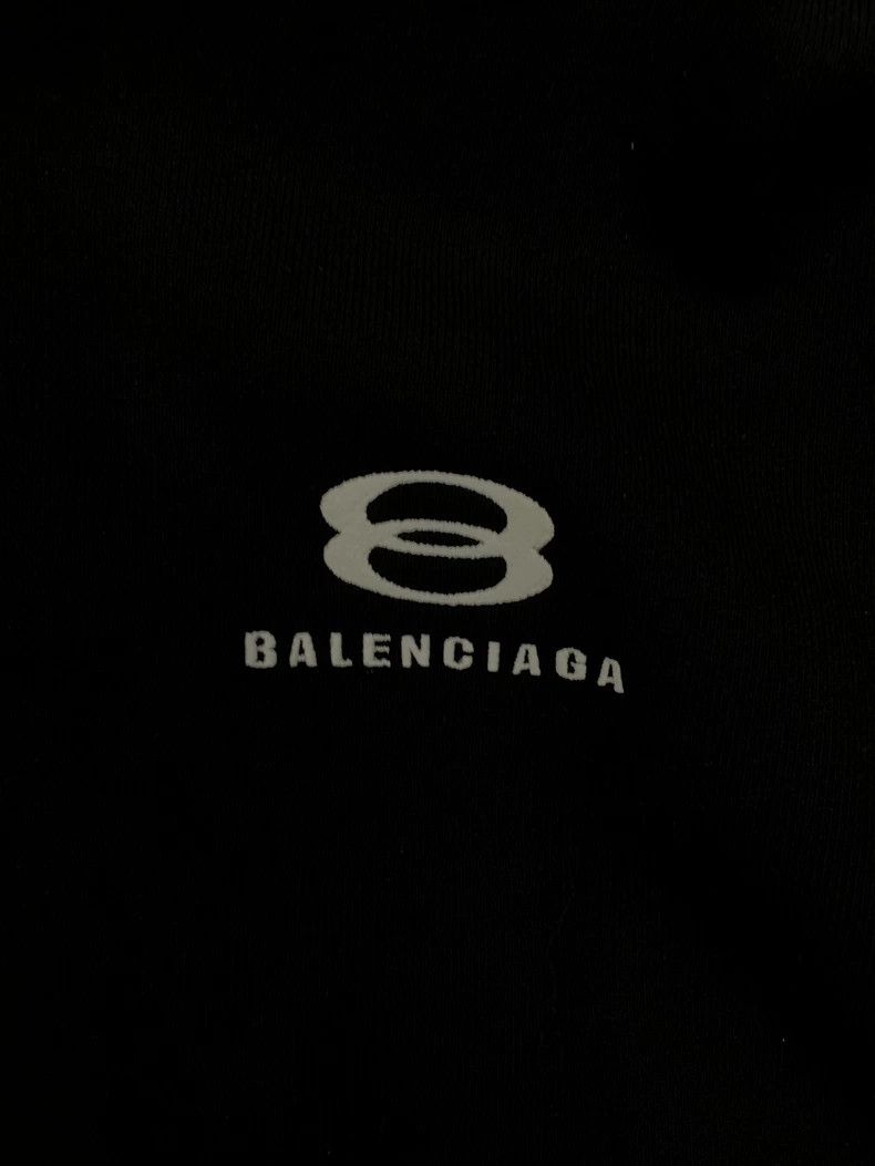 Balenciaga Balenciaga Logo Print Hooded Jacket Size US M / EU 48-50 / 2 - 3 Thumbnail