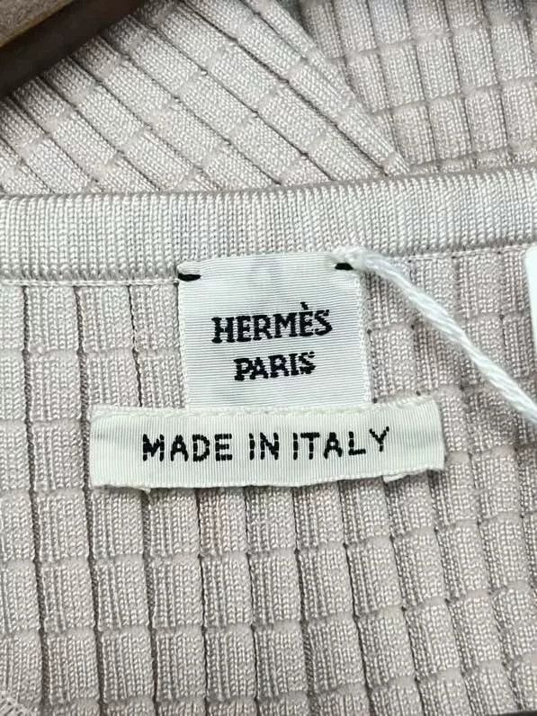 Hermes HERMES Knit Sleeveless Camisole Dress Size US S / EU 44-46 / 1 - 5 Thumbnail