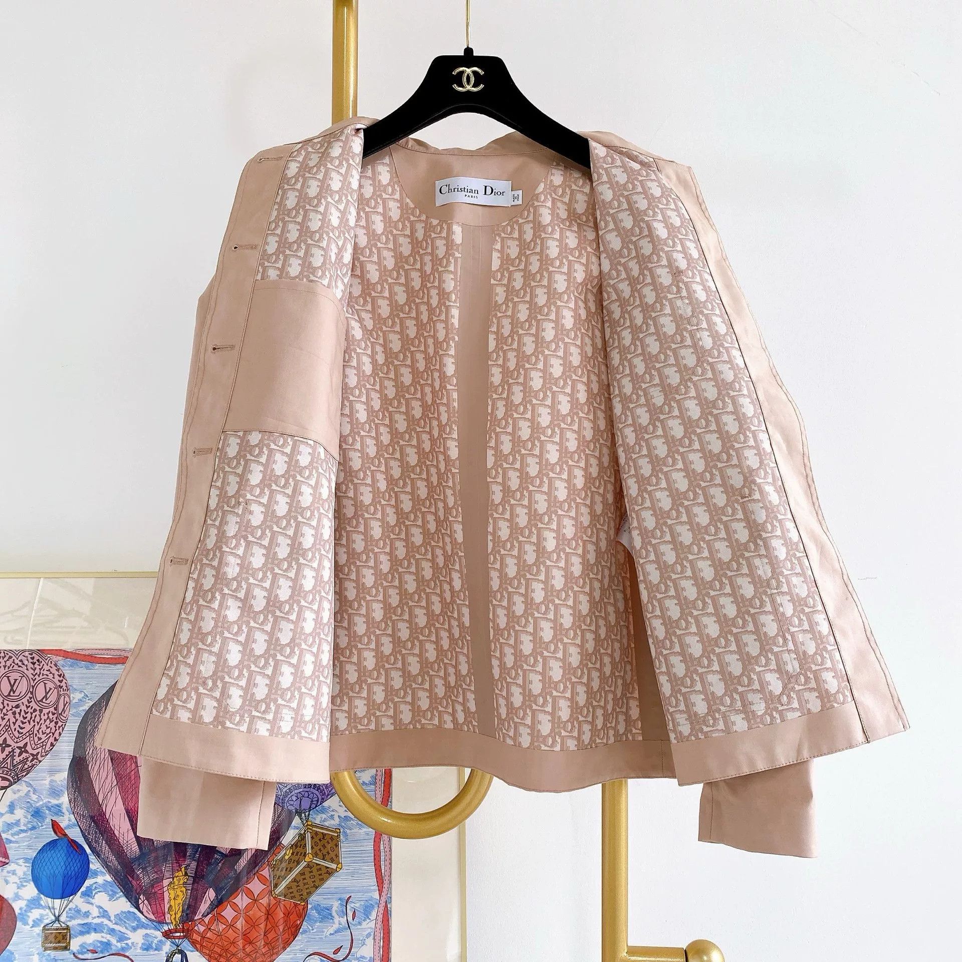 Dior Dior Pink Coat withLogo F36 Size US M / EU 48-50 / 2 - 3 Thumbnail