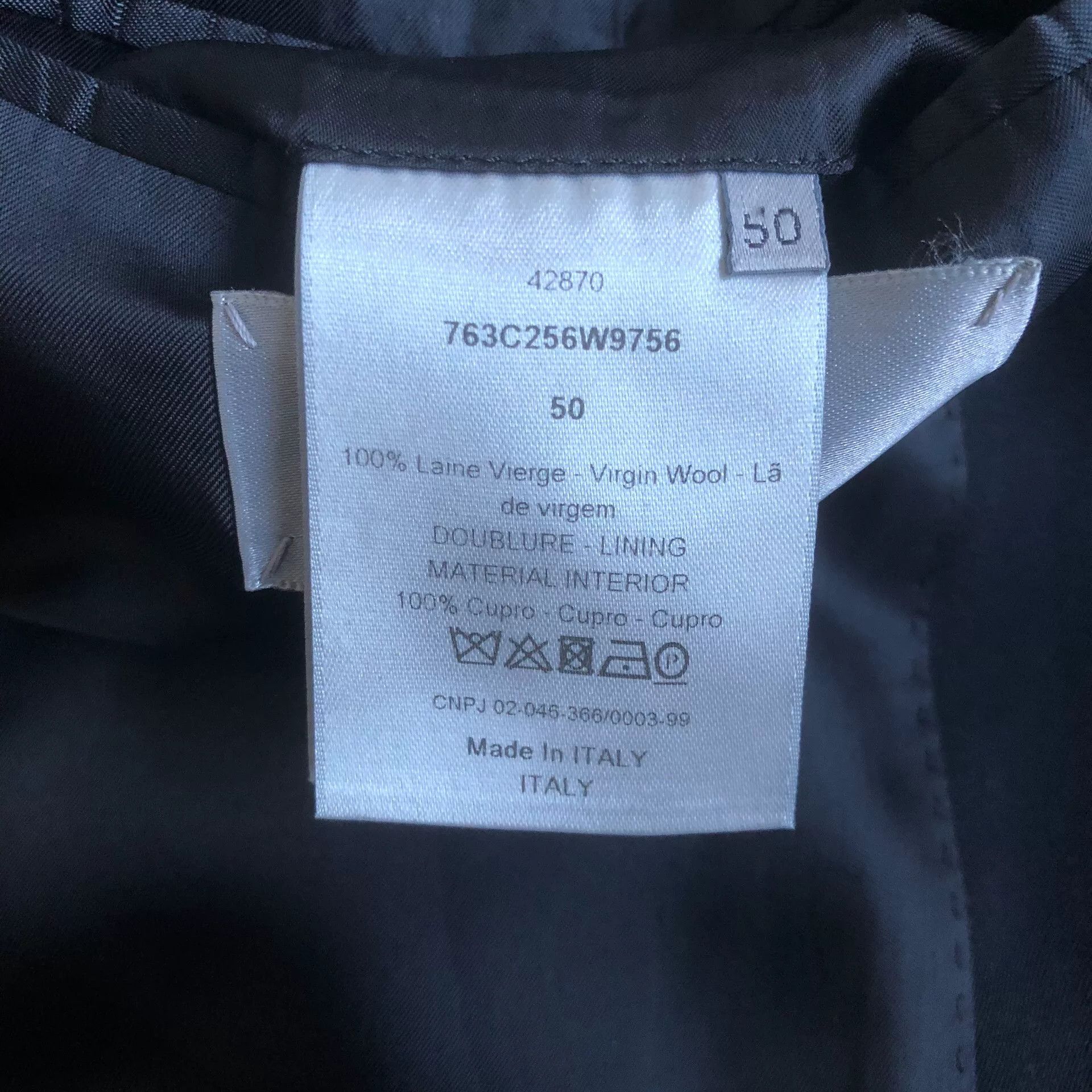 Dior Dior Homme 17 Runway Wool Blazer Size US L / EU 52-54 / 3 - 9 Thumbnail