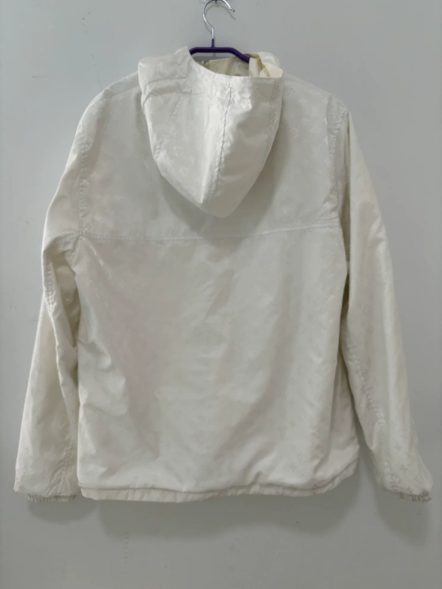 Louis Vuitton LV White Reversible Monogram Pin Jacket Size US L / EU 52-54 / 3 - 2 Thumbnail