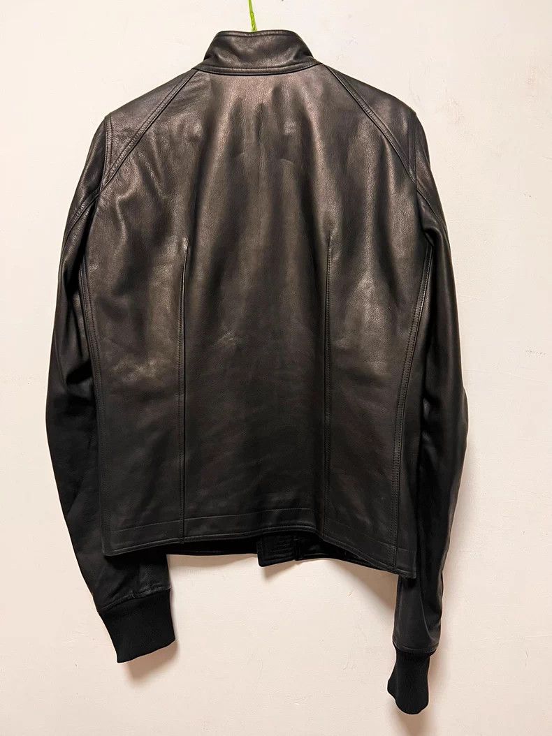 Rick Owens Rick Owens Black Leather Jacket Size US L / EU 52-54 / 3 - 2 Thumbnail