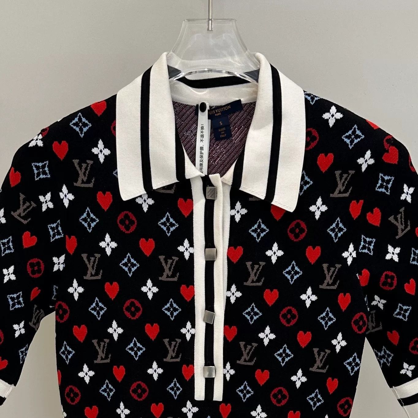 Louis Vuitton Louis Vuitton Valentine Heart Monogram Dress Size US 34 / EU 50 - 2 Thumbnail