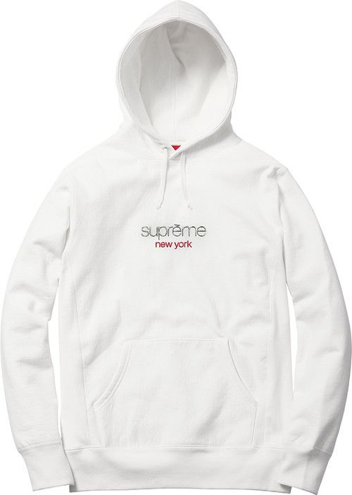 Supreme シュプリーム Chrome Classic Logo Hooded Sweatshirt
