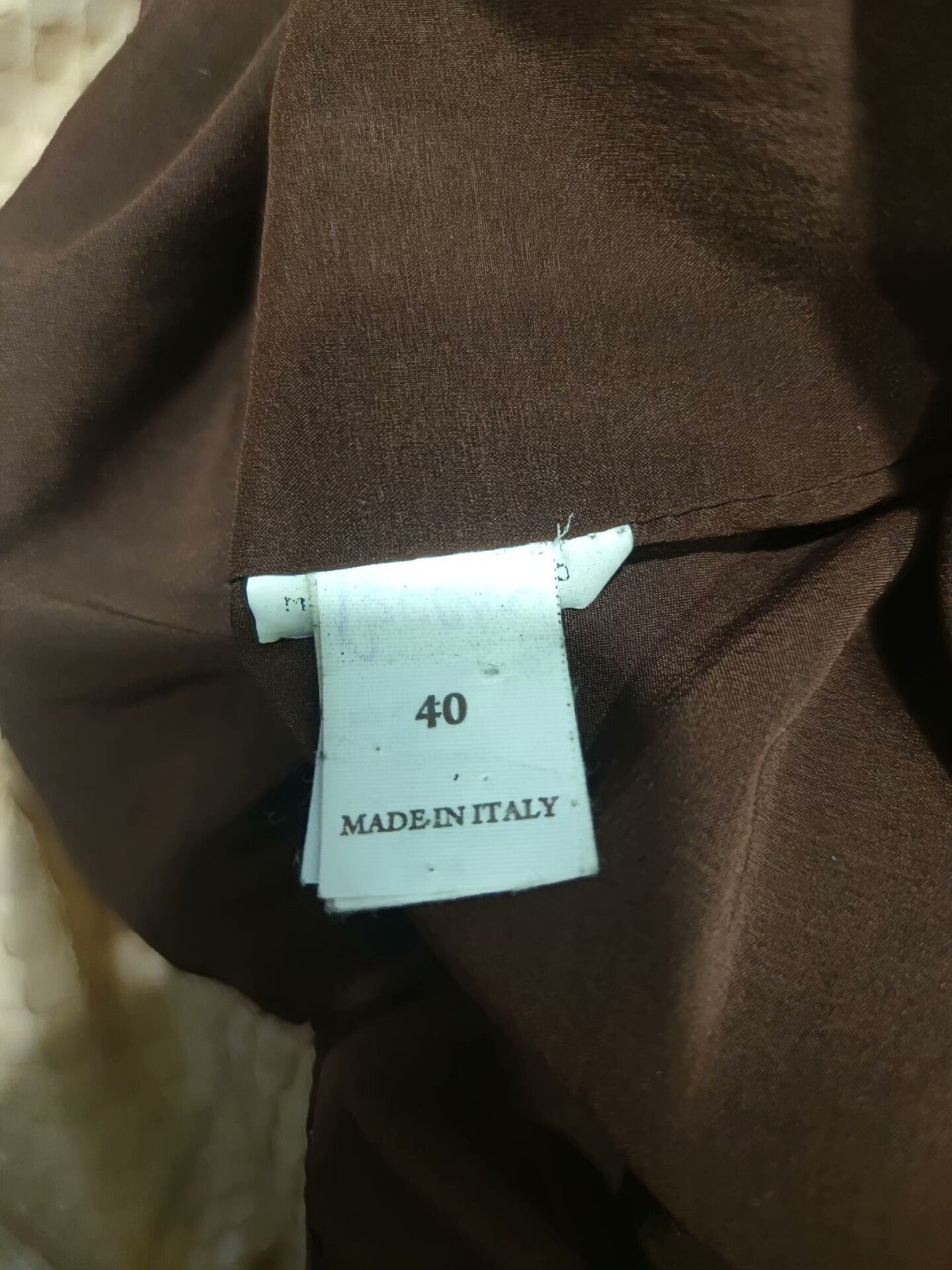Brunello Cucinelli Brunello Cucinelli Brown Leather Vest Size US L / EU 52-54 / 3 - 8 Thumbnail