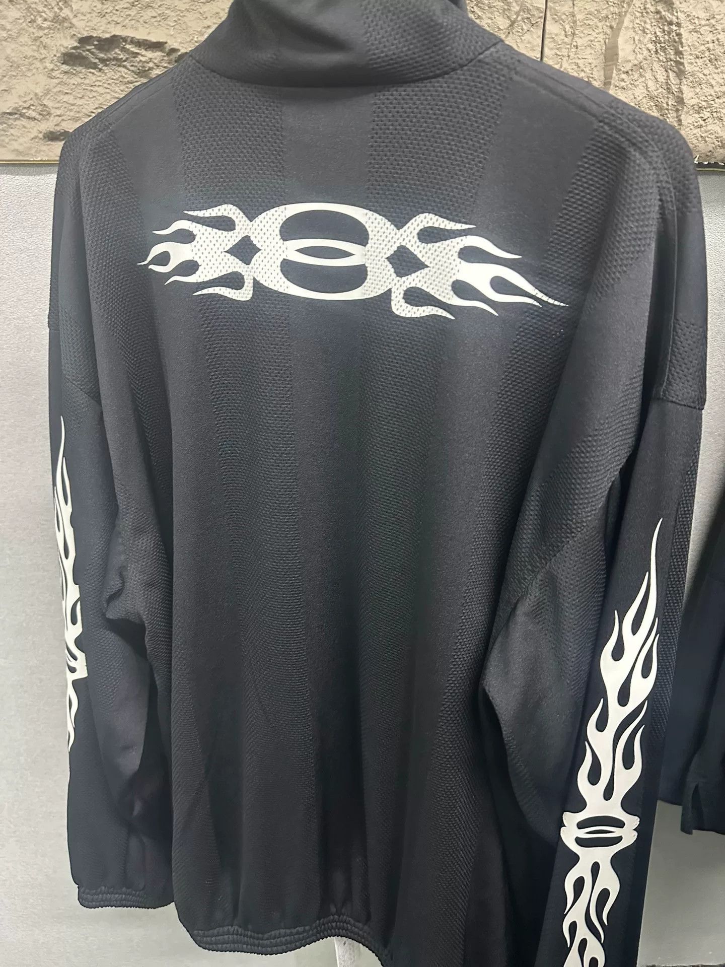 Balenciaga Balenciaga Flame Mesh Jacket Size US M / EU 48-50 / 2 - 3 Thumbnail