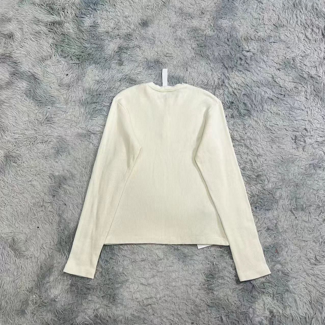 Chrome Hearts Chrome Hearts Waffle Knit Three Silver Button Top Size US M / EU 48-50 / 2 - 2 Thumbnail