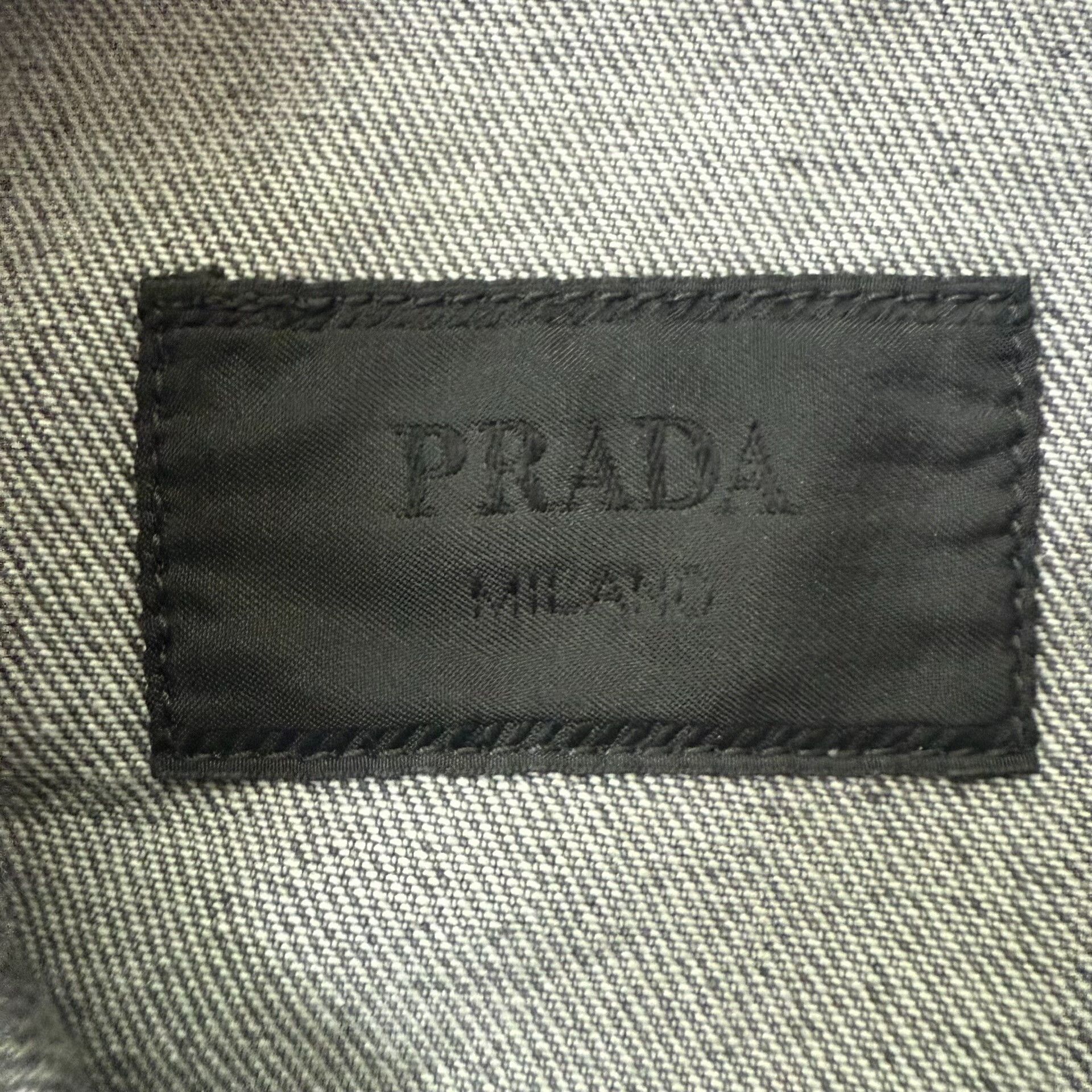 Prada Prada 2024 Washed Denim Jacket Size US M / EU 48-50 / 2 - 4 Thumbnail