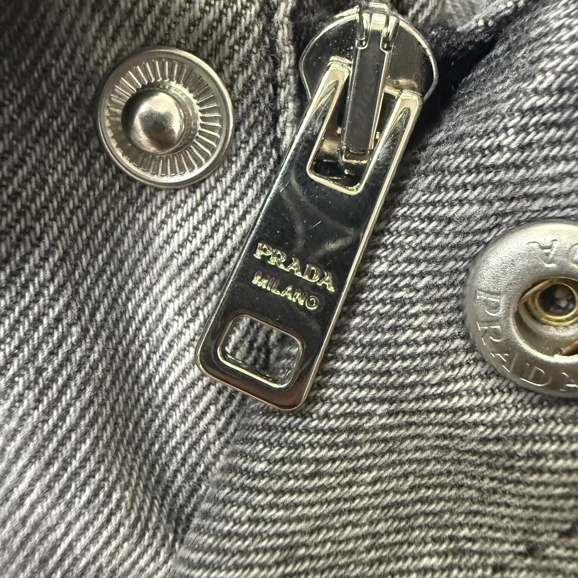 Prada Prada 2024 Washed Denim Jacket Size US M / EU 48-50 / 2 - 3 Thumbnail