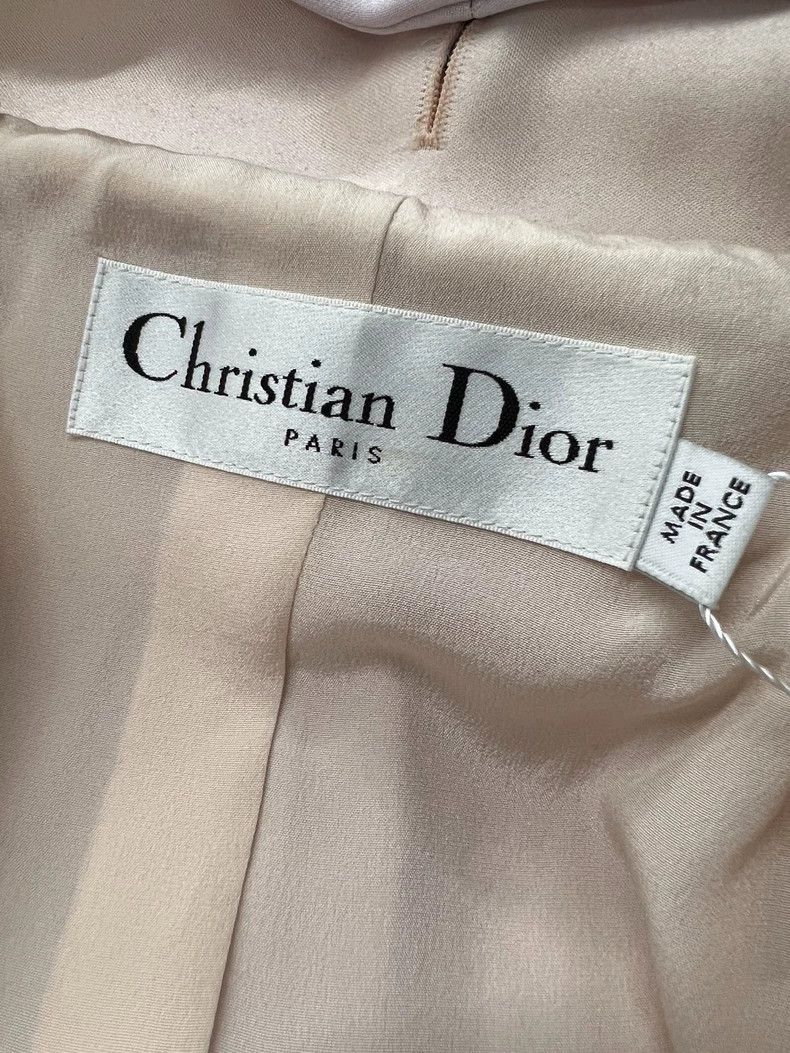 Dior Dior Purple Pink Stripe Silk Trench Coat Size US M / EU 48-50 / 2 - 5 Thumbnail