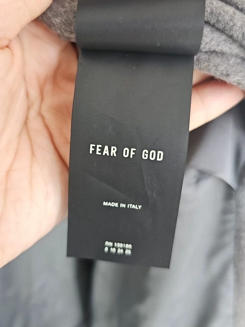 Fear of God Fear of God Eternal Gray Wool Coat Size US L / EU 52-54 / 3 - 3 Thumbnail