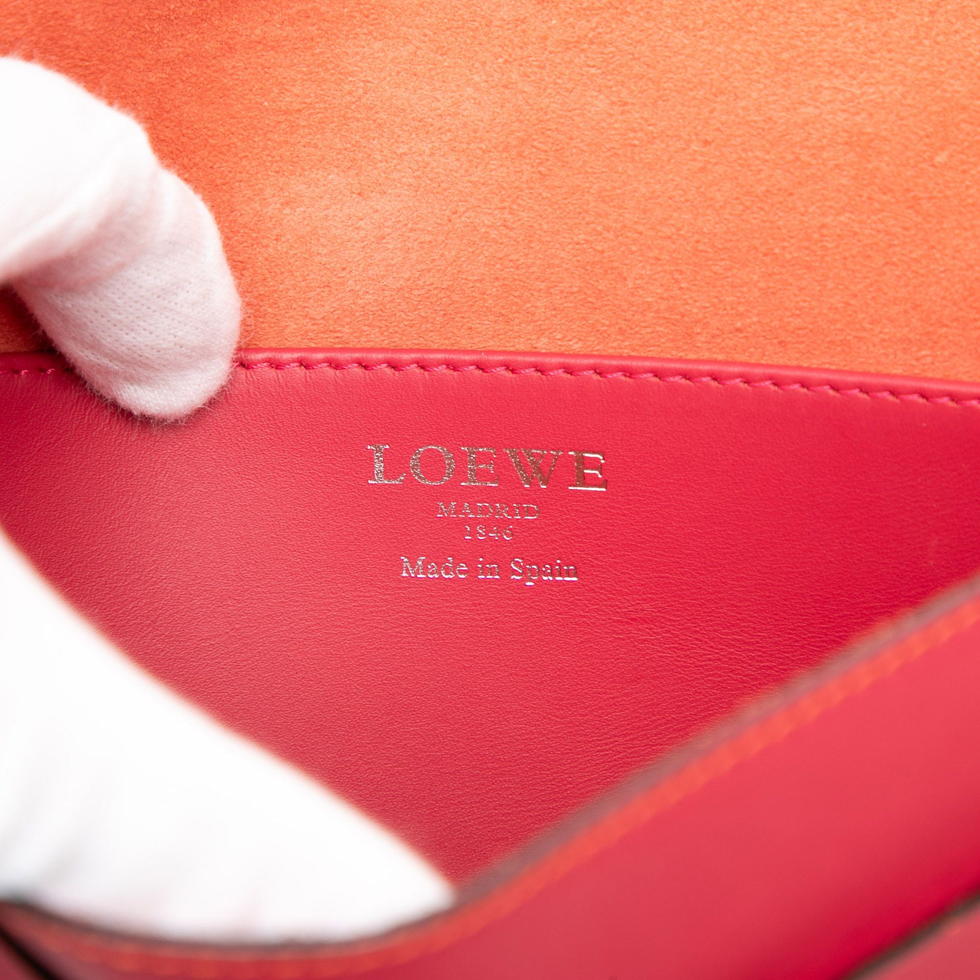 Loewe LOEWE Bicolor Leather Anagram Ines Flap Crossbody Size ONE SIZE - 5 Thumbnail