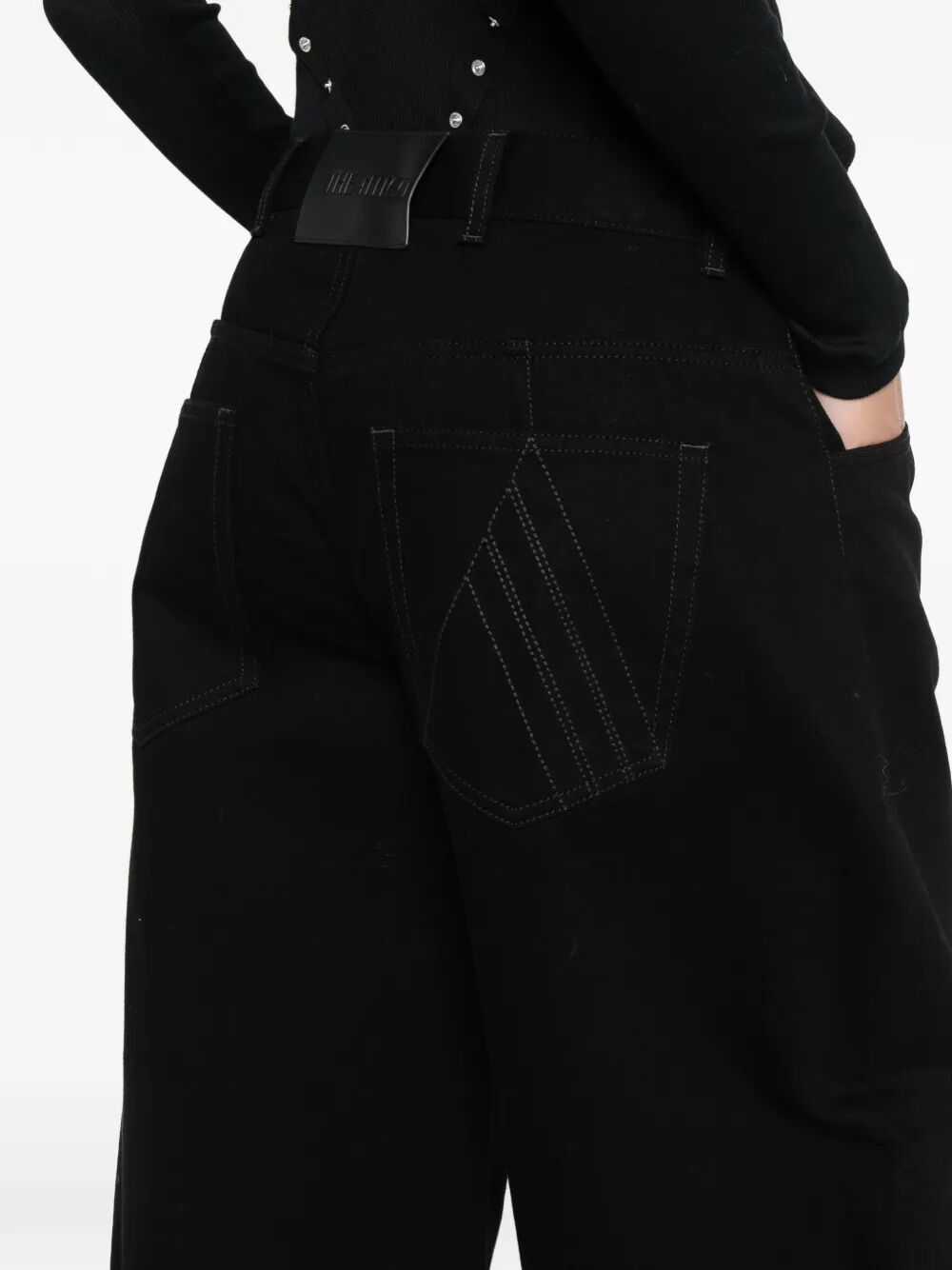 The Attico LONG TROUSERS Size 28" / US 6 / IT 42 - 2 Thumbnail