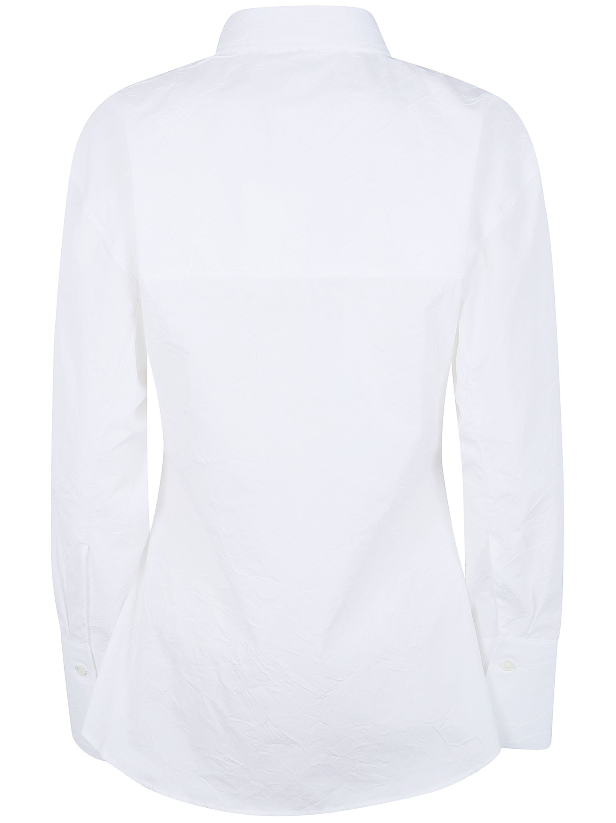 Rohe SHAPED CRUSHED POPLIN SHIRT Size M / US 6-8 / IT 42-44 - 2 Thumbnail