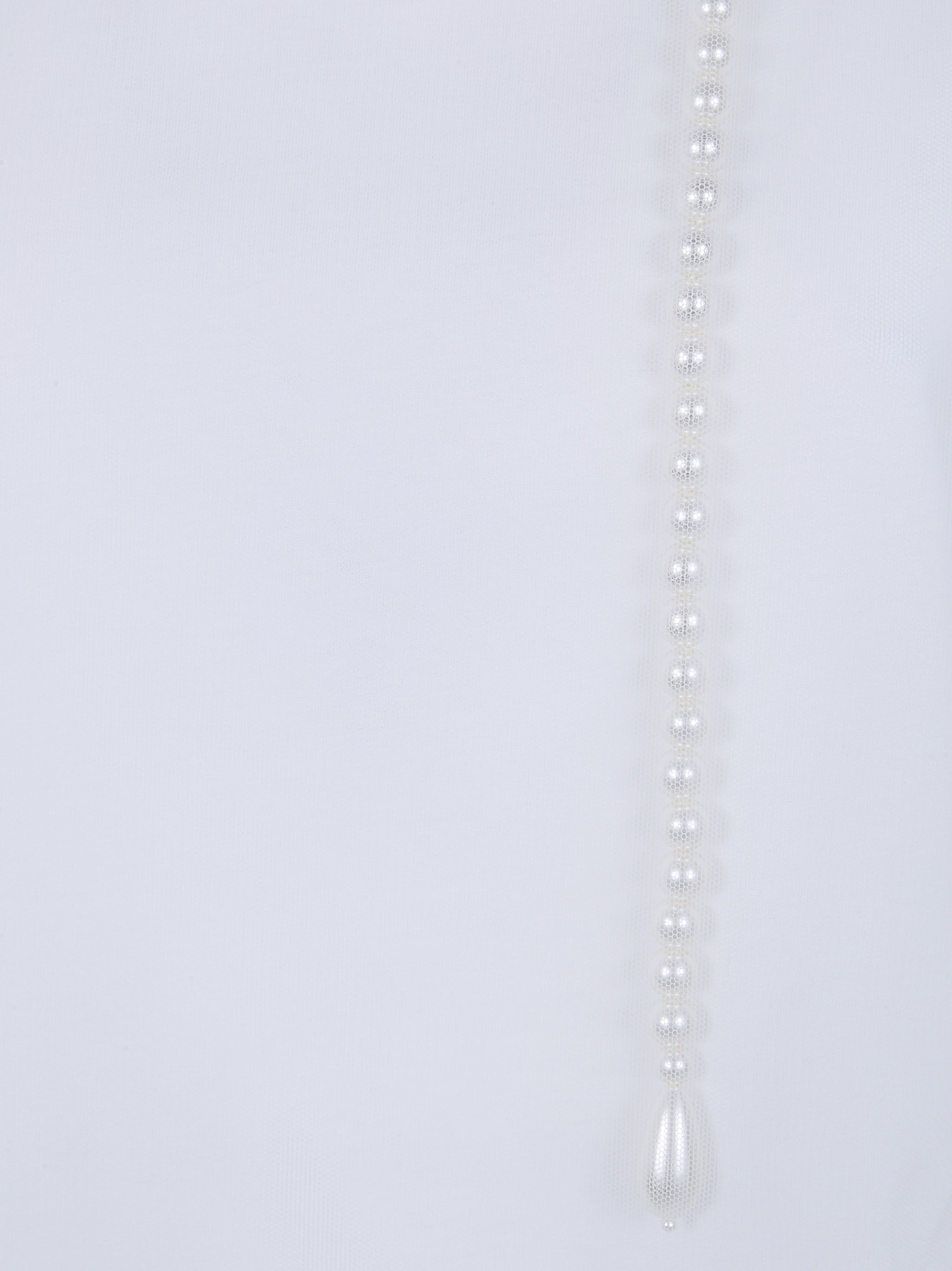 Simone Rocha "LAYERED LIQUID SMOCK" T-SHIRT WITH EMBROIDERED Size XS / US 0-2 / IT 36-38 - 3 Thumbnail