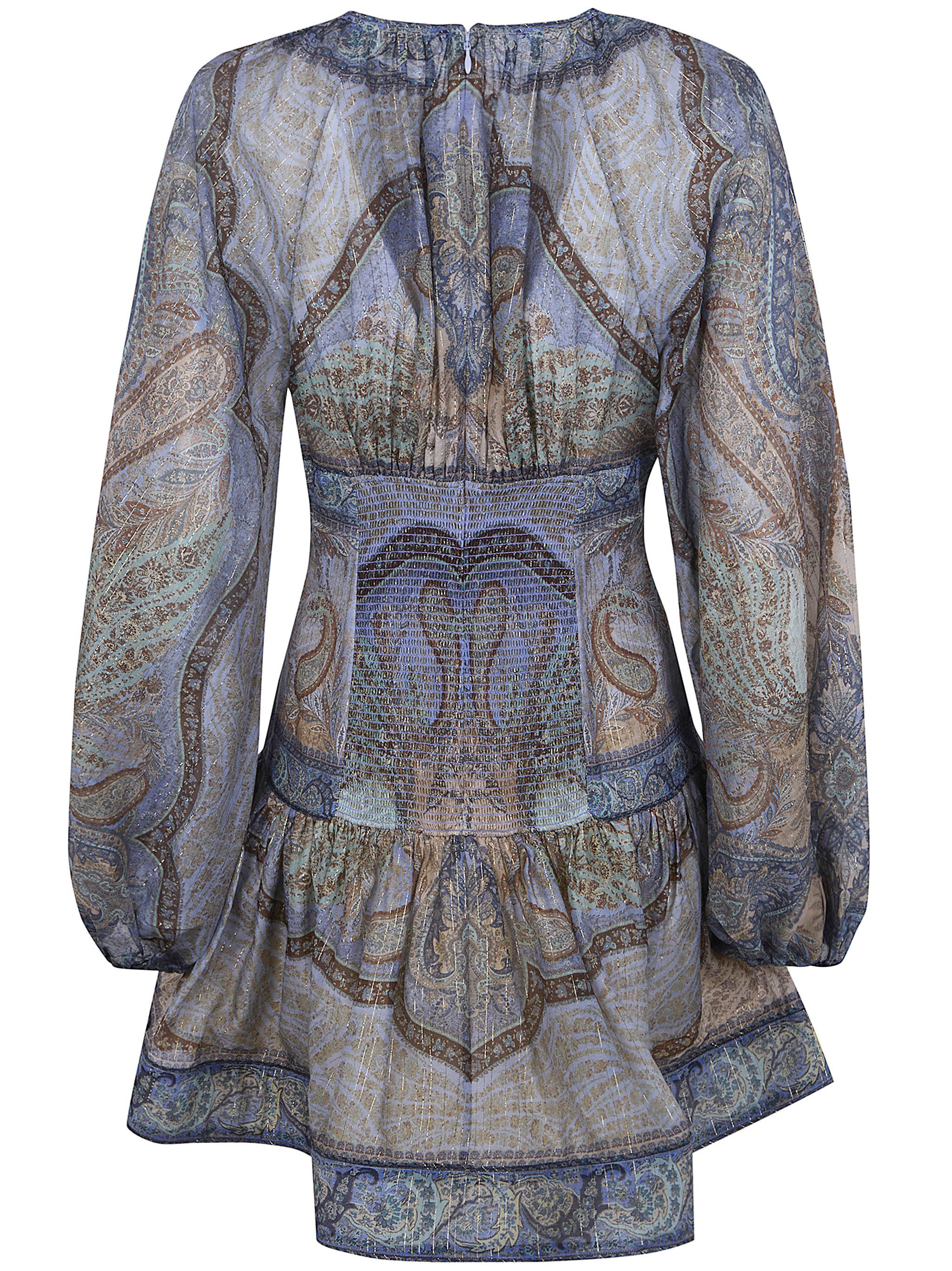 Zimmermann "WANDERLUST" MINI DRESS Size XS / US 0-2 / IT 36-38 - 5 Thumbnail