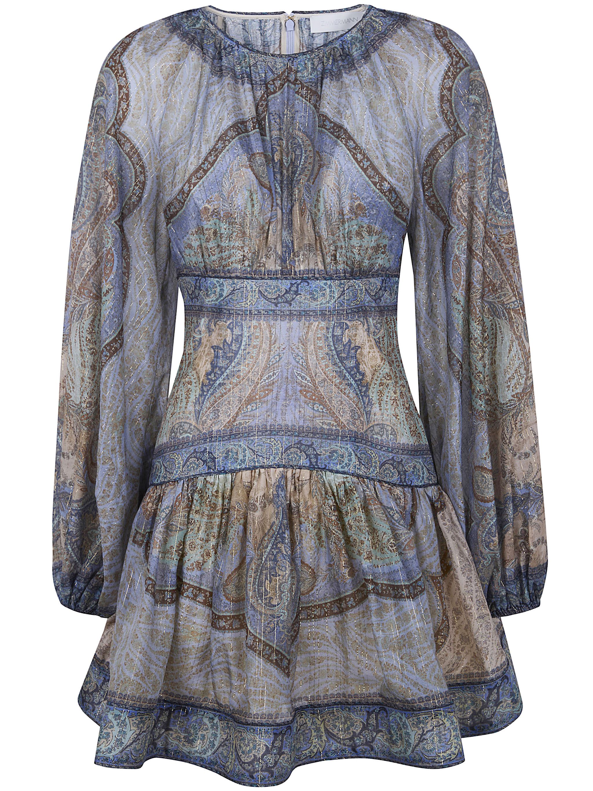 Zimmermann "WANDERLUST" MINI DRESS Size M / US 6-8 / IT 42-44 - 4 Thumbnail