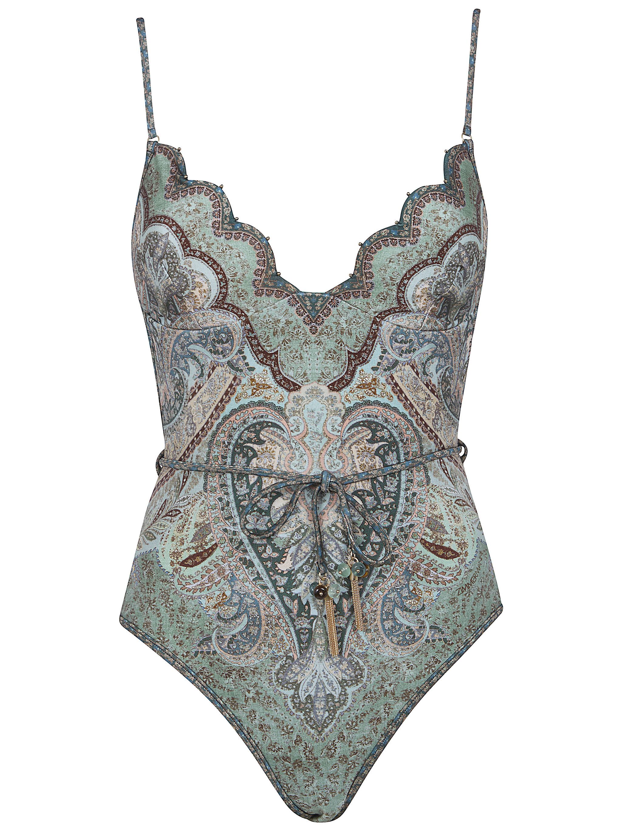 Zimmermann "WANDERLUST" SCALLOP 1PC Size XS / US 0-2 / IT 36-38 - 5 Thumbnail