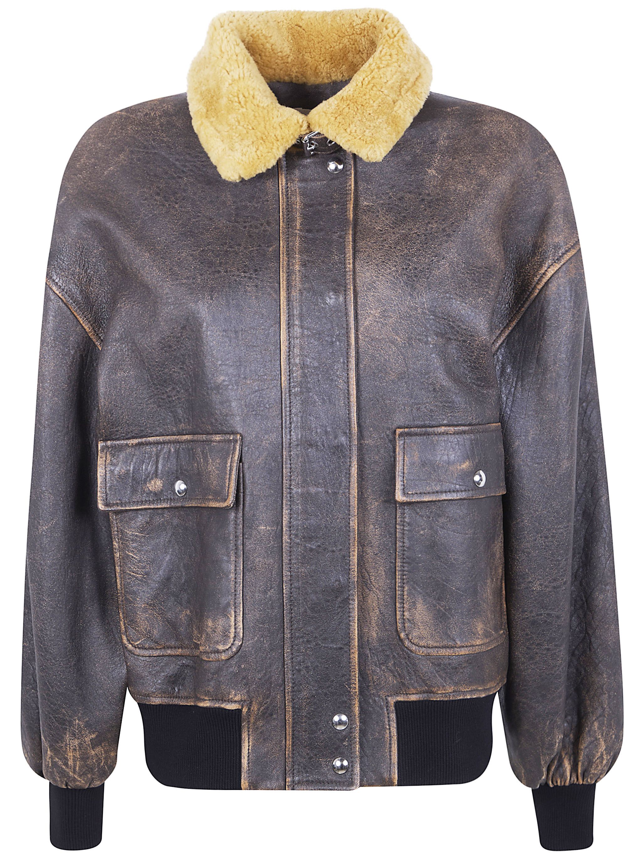 KHAITE "SANDOR" LEATHER JACKET Size S / US 4 / IT 40 - 6 Thumbnail