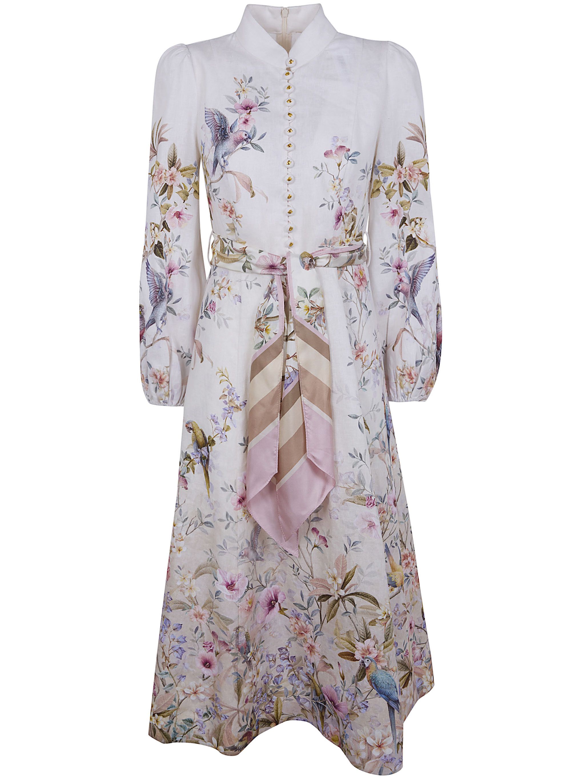 REBELLION BUTTON MIDI DRESS