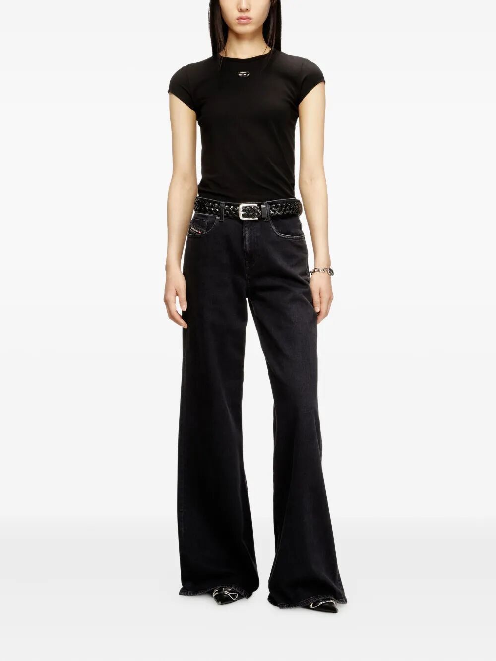 Diesel "T-ANGIE OD" T-SHIRT Size XS / US 0-2 / IT 36-38 - 4 Thumbnail