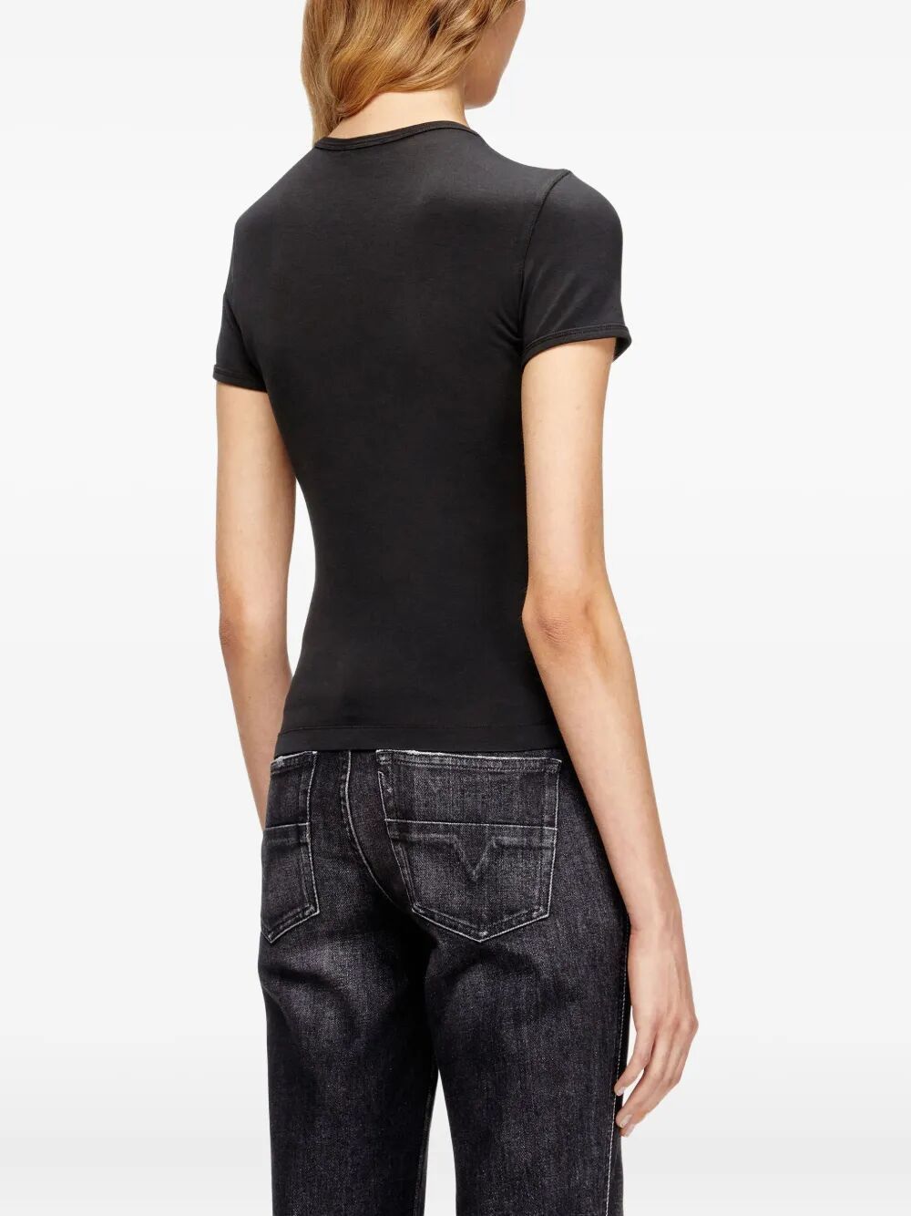 Diesel "T-UNCUTIESLONG OD" T-SHIRT Size XS / US 0-2 / IT 36-38 - 3 Thumbnail
