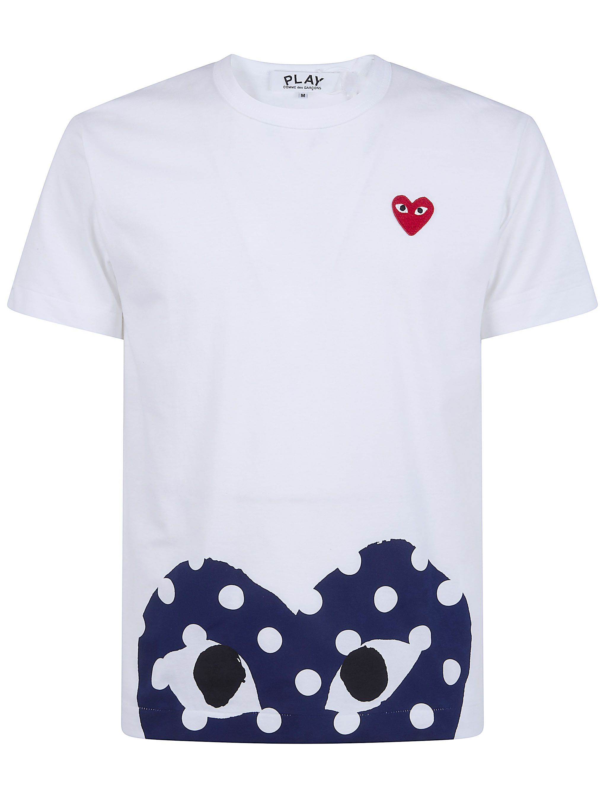 Comme des Garcons PLAY "RED EMBLEM" T-SHIRT Size L / US 10 / IT 46 - 6 Thumbnail