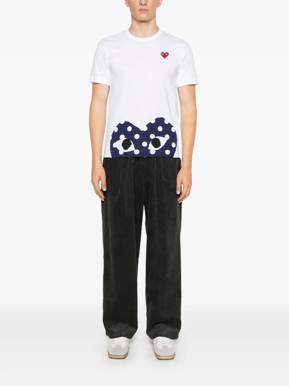 Comme des Garcons PLAY "RED EMBLEM" T-SHIRT Size XL / US 12-14 / IT 48-50 - 4 Thumbnail