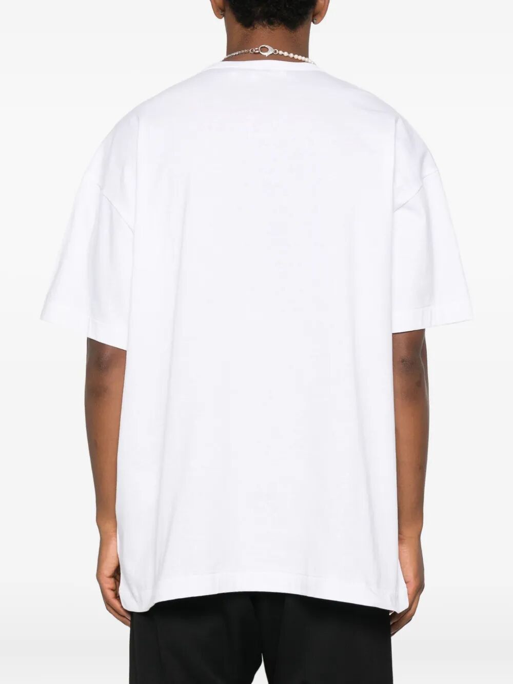 Comme des Garcons PLAY "PLAY LOGO" OVERSIZED LOGO T-SHIRT Size M / US 6-8 / IT 42-44 - 4 Thumbnail