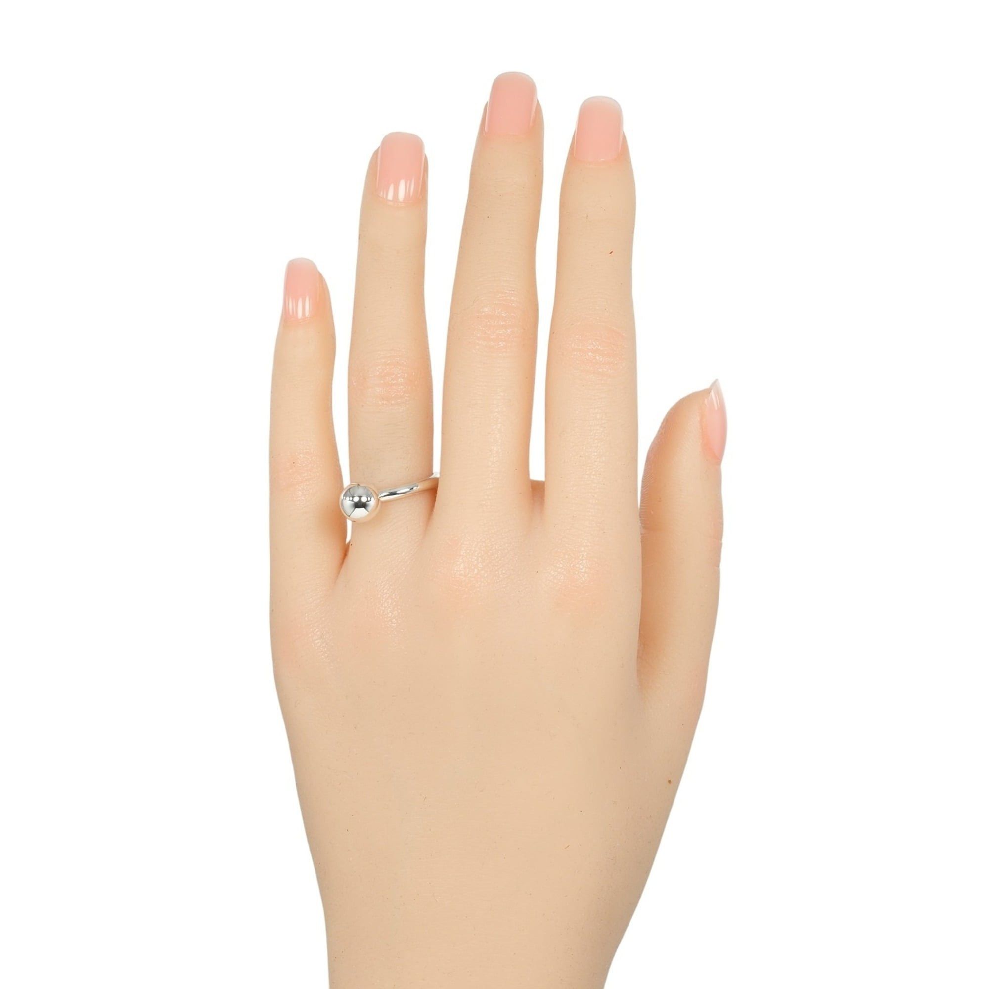 Tiffany & Co. Tiffany Ring Hardware Ball Size 7.5 Silver 925 Approx. 2.7g TIFFANY & Co. Size ONE SIZE - 2 Thumbnail